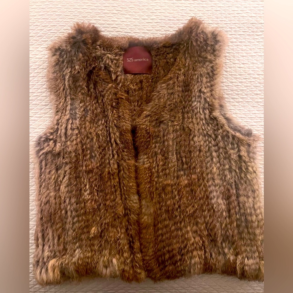 525 America Faux Fur Vest